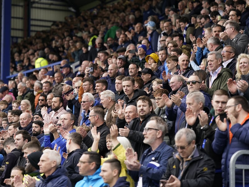 25 brilliant images of 20K Portsmouth fans in party mood as side move to brink of Championship against Shewsbury Town