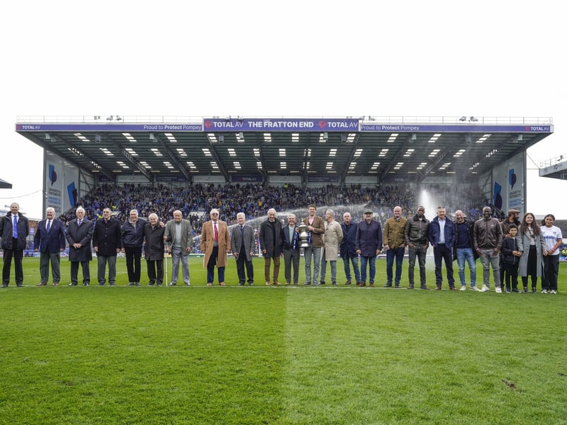 25 brilliant images of 20K Portsmouth fans in party mood as side move to brink of Championship against Shewsbury Town