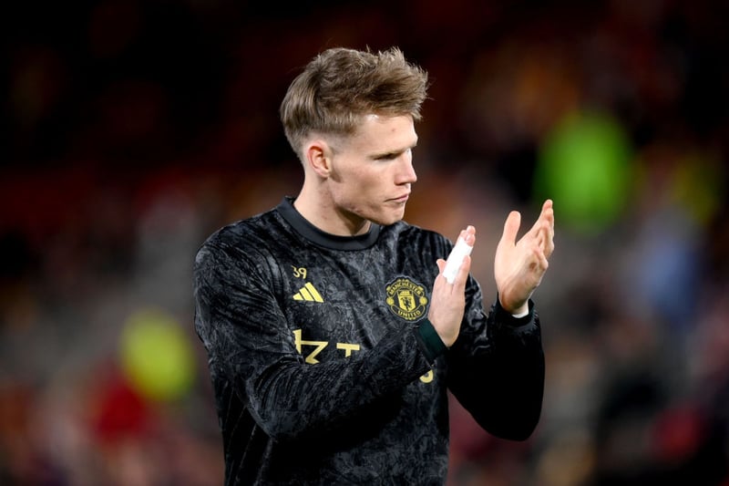 McTominay suffered a knee injury in the Chelsea defeat and could be sidelined for a number of weeks as a result of it. Ten Hag won't want to rush him back.