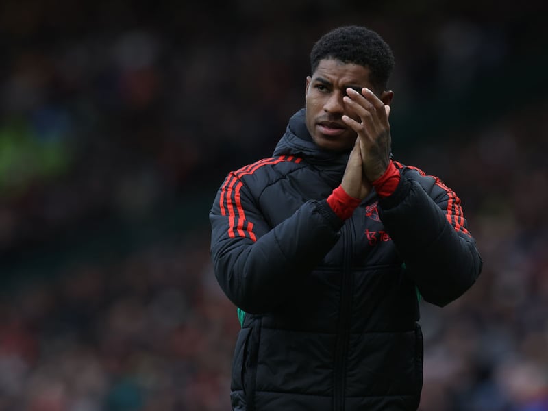 Rashford was recalled to the starting line up against Liverpool but only managed a little over an hour before he was replaced. The England international signalled to the bench he wanted to be taken off and looked in some discomfort. Ten Hag was unsure but doesn't expect the injury to be 'long-term'.