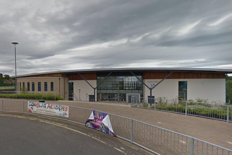 Dropping out the top five since last year is Douglas Academy, in East Dunbartonshire. It had 72 per cent of pupils gaining at least five Highers - down from 75 per cent the year before. Located in Milngavie, it has a school roll of 1,058 pupils.