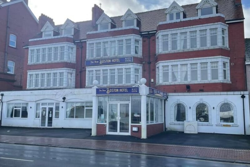 A Vacant Freehold Former 24 bedroom Hotel Located on Fleetwood Seafront. Up for auction April 16/17, guide price: £375,000