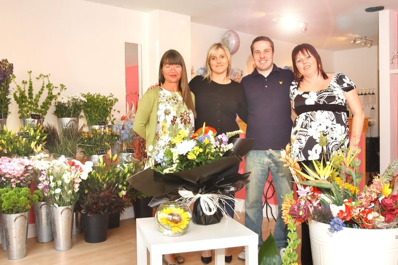 The team at the Flower Rooms on Sea Road in Fulwell in an Echo archive view from September 2007.