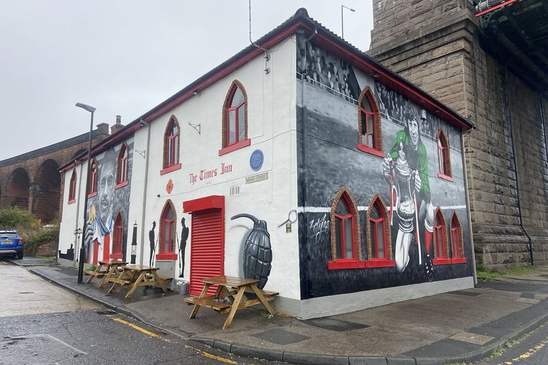 Full of history, The Times Inn in the shadow of the Queen Alexandra Bridge also has a rating of 4.9.  One reviewer said: "Absolute amazing pub! Bar staff are so friendly, drinks are cheap and atmosphere is definitely the place you want to be!! Everyone is friendly and welcoming."