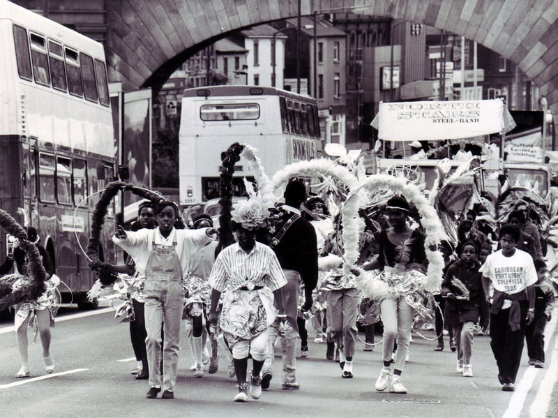 Sheffield Caribbean Festival in 1986
