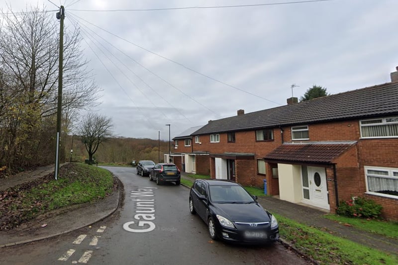 The joint second-highest number of reports of burglary in Sheffield in February 2024 were made in connection with incidents that took place on or near Gaunt Way, Gleadless Valley, with 3