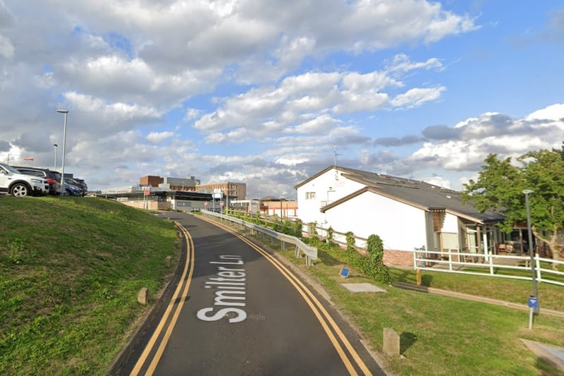 The joint sixth-highest number of reports of offences that took place in Sheffield in February 2024 were made in connection with incidents that took place on or near Smilter Lane, Fir Vale - near to Northern General Hospital with 18