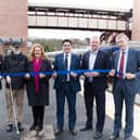 The Rail Minister, Huw Merriman, visited Dore & Totley station in Sheffield for it's official reopening. He reaffirmed the Government's commitment to bringing a third train between Sheffield and Manchester every hour, but failed to provide a timescale when asked.