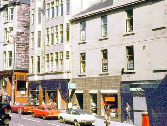 The Lion Chambers in 1975 - 20 years before it was evacuated due to the structural uncertainty of the building.