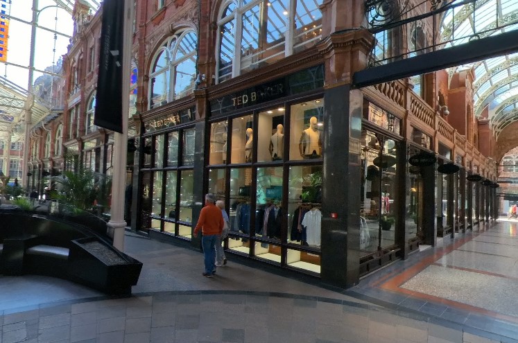 Ted Baker, in Victoria Quarter, served its last customers on April 19. It comes after the business fell into administration earlier this year. 