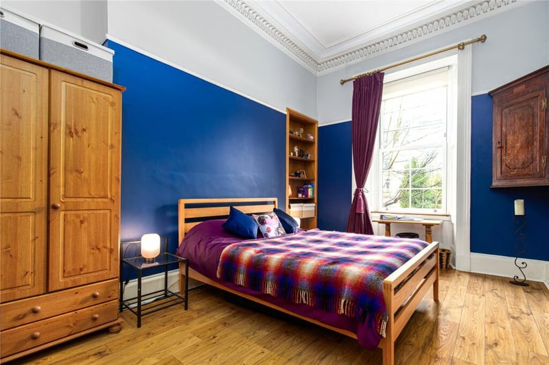 Inside one of the other double bedroom spaces in the property which have plenty of space for freestanding wardrobes. 