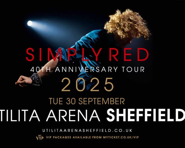 Simply Red today announce they’re adding Sheffield to their 40th Anniversary tour.