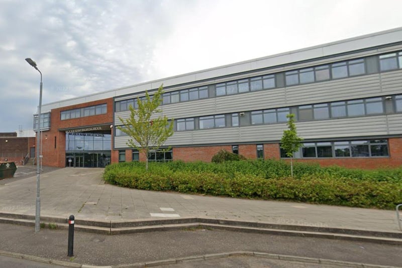 Serving the East Renfrewshire community of Thornliebank, Woodfarm High School has a 73 per cent success rate when it comes to pupils gaining five Highers or more - compared to 78 per cent the year before. The five per cent decrease saw the school, with a roll of 693, from from fourth to seventh spot.