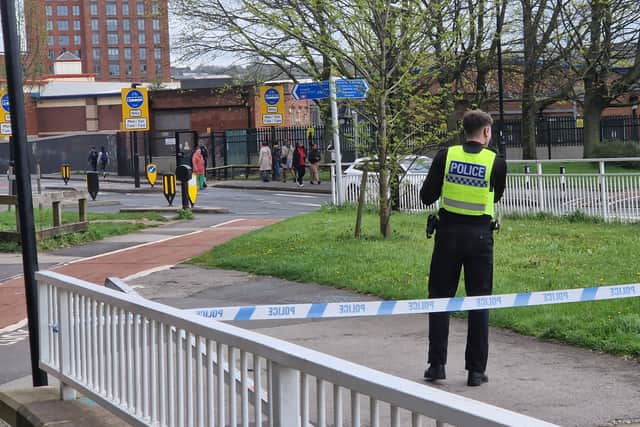 A boy, 17, suffered life threatening injuries in a stabbing in Sheffield this morning