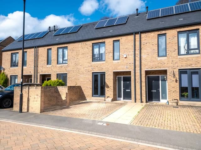This modern townhouse near Granville Road in Sheffield is close to a number of good education establishments.