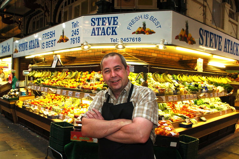 Do you remember Kirkgate Market trader Steve Atack? He is pictured in his fruit and veg stall in September 2007.
