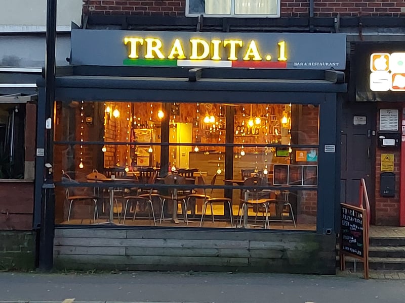 This Italian restaurant is located at 227 Abbeydale Road, Sheffield.