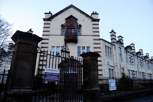 The old Tynecastle High School at McLeod Street, pictured in 2011, a year after pupils moved up the street to a purpose built new high school. Pupils who went to 'Tynie' in the 80s and 90s will remember the old school building and wonder why it hasn't just fallen down already as it awaits redevelopment work to build student housing for more than 500 people. Even back then the old school building, built in 1912, was in a serious state of disrepair, and who can forget the holes in the curtains?!