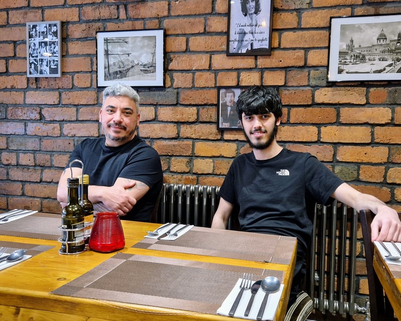 Being a chef was in Dario's blood - though his son, Flavio is on a different path to become an accountant.