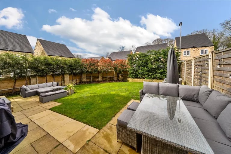 To the rear is a well-maintained enclosed garden with a good degree of privacy.