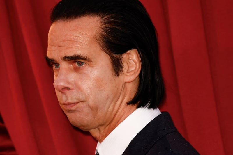 Australian artist and singer Nick Cave who, with Warren Ellis,  wrote the score for Back To Black. 