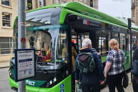 The Sheffield Connect shuttle has been rebranded and reborn with four eye-catching green buses, an extra route around town and all while remaining completely free.