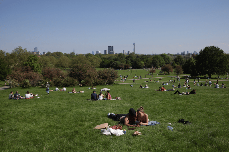 London’s famous Primrose Hill greenspace, which is local to Camden and is known for its impressive views of the city, is another spot that was featured in Back To Black.