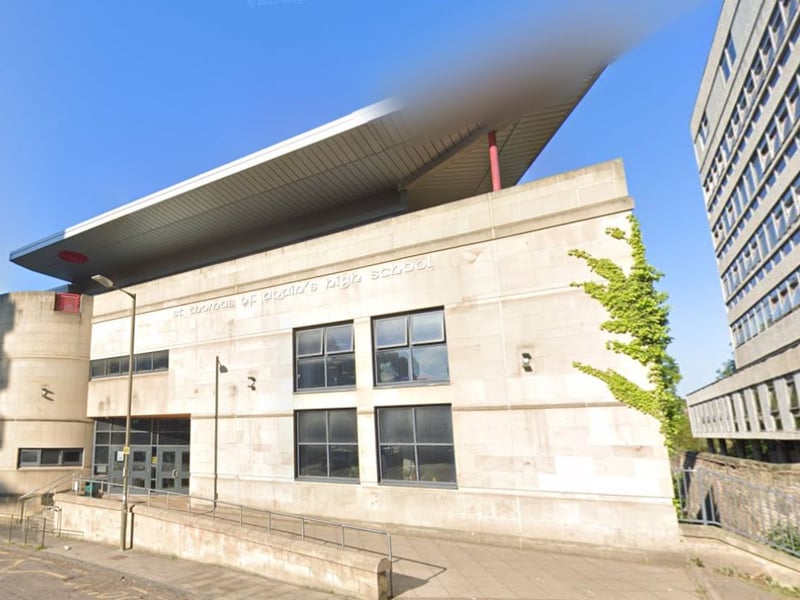 Fourth in Edinburgh and 30th in Scotland - when it comes to exam results - is St Thomas of Aquin's High School. With a school roll of 799, a total of 57 per cent of pupils achieved five Highers - compared to 58 per cent the year before.
