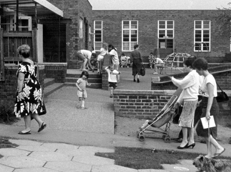 Home Time at Meynell School, on Meynell Road, Parson Cross, in 1989