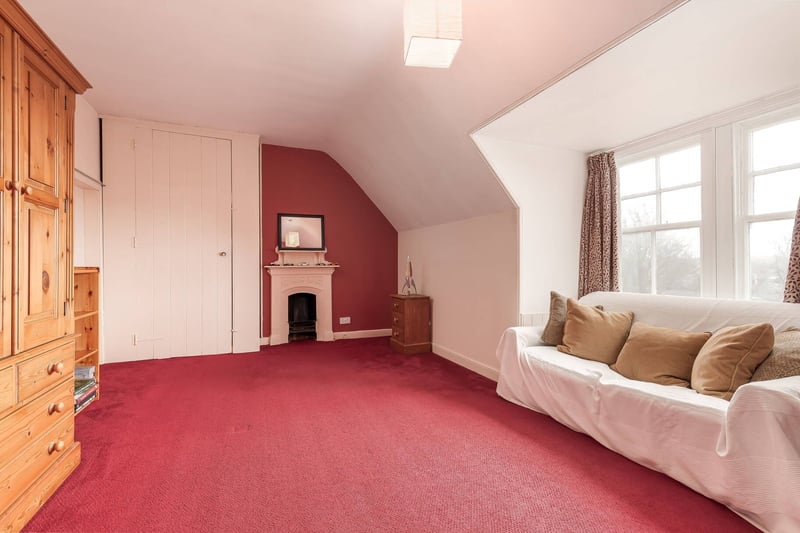 The property's fifth double bedroom, situated on the second floor.