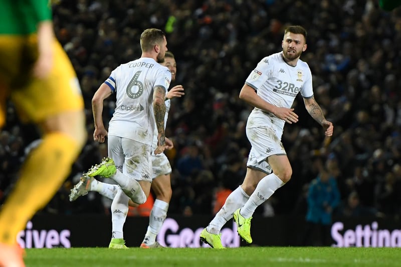 A goal against Preston North End on Boxing Day 2019 with Leeds pushing for promotion to the Premier League.