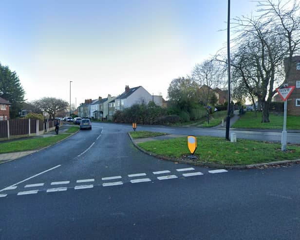 The junction of Occupation Lane and Birley Spa Lane in Hackenthorpe, Sheffield. A 77-year-old woman has suffered potentially "life-changing" injuries in a crash here on April 10.
