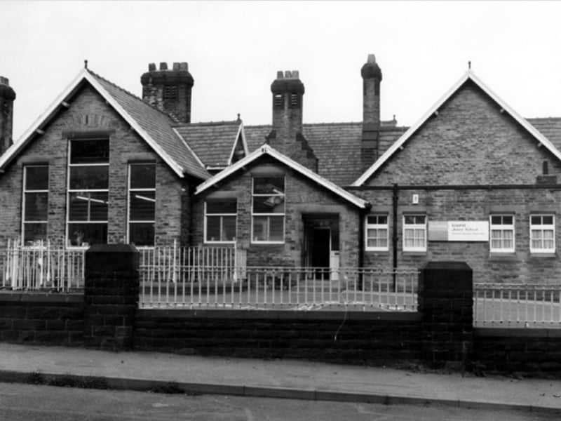Lound Junior School, on Lound Side, Chapeltown, in September 1985