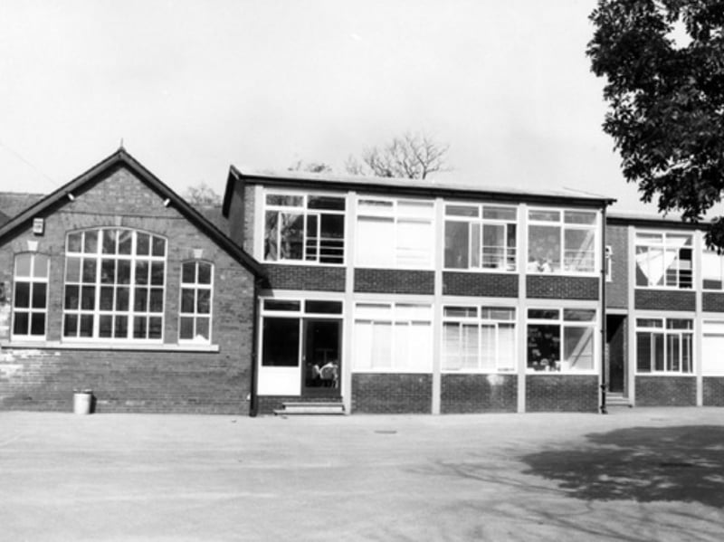 St. Mary's R.C. Junior and Infant School, on Pack Horse Lane, High Green, in 1985