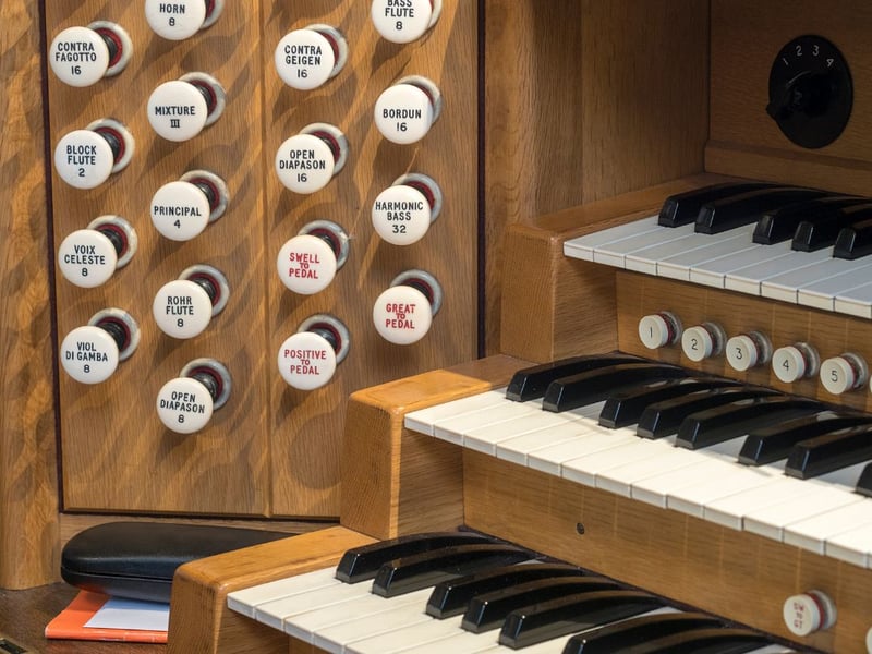 Not ripped straight from a church - the musical instrument had been installed in the deceased’s home.
