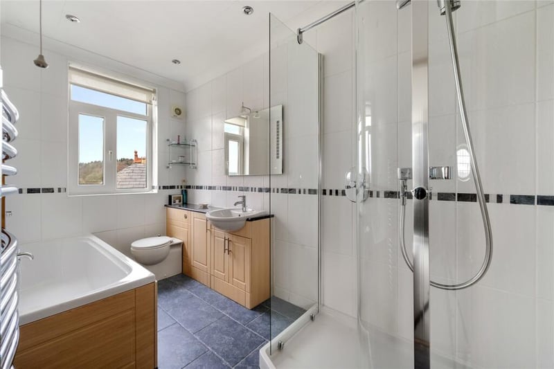 There are a total of six bathrooms and en-suites throughout the property.