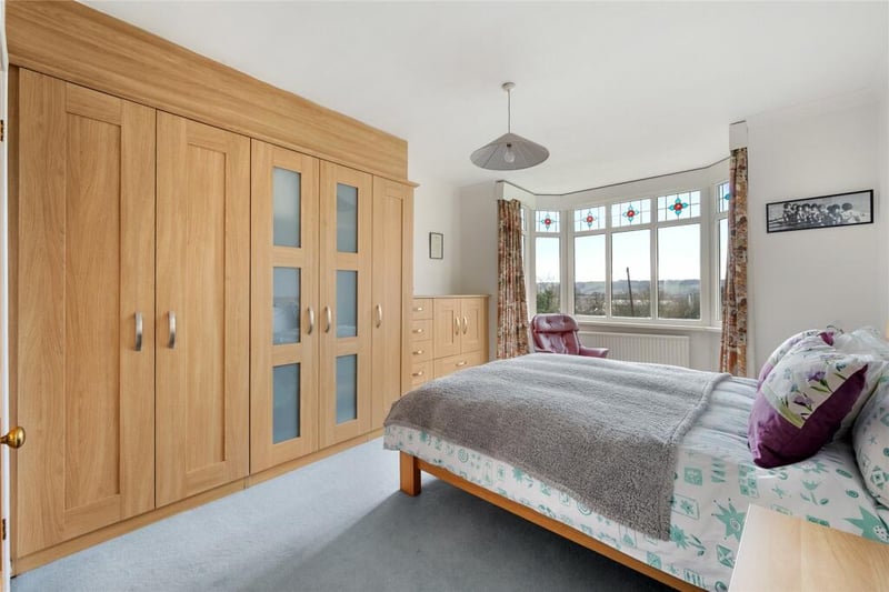 Two of the bedrooms also feature large bay windows enjoying views over the Wharfe valley and the viaduct in the near distance.