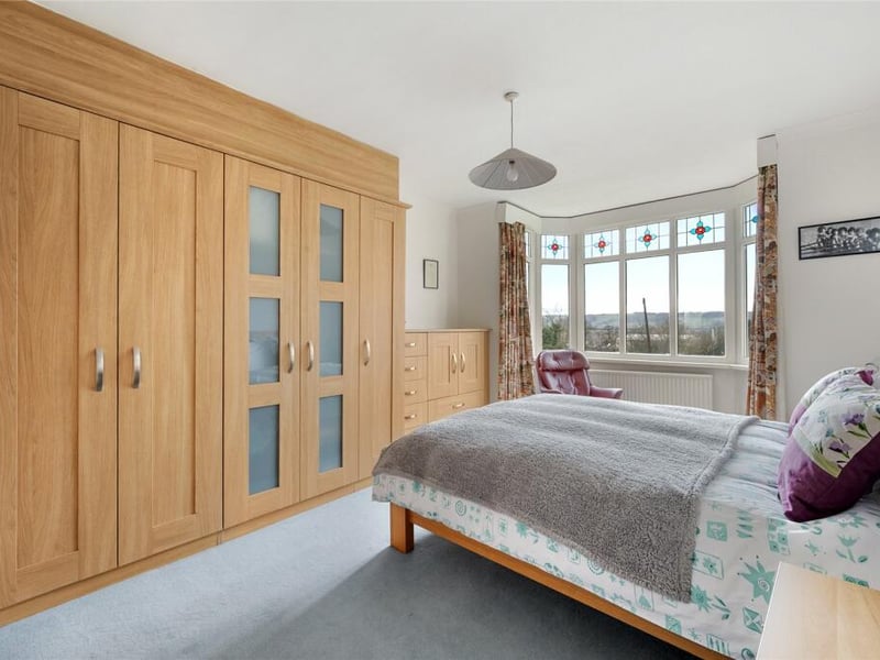 Two of the bedrooms also feature large bay windows enjoying views over the Wharfe valley and the viaduct in the near distance.