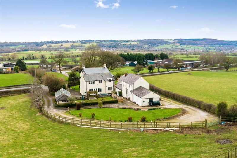 Here is also a separate and fully enclosed paddock ideal for those with equestrian interests.