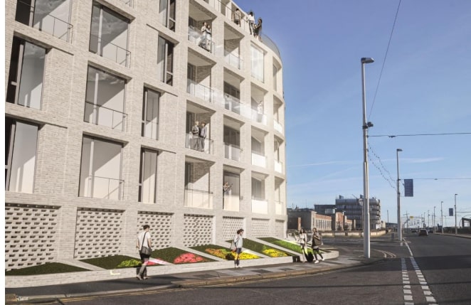 A development of 89 luxury apartments has been given the go-ahead for land at New South Promendade. The north side will see the redevelopment of the Conwy Hotel, Hotel Skye and Sandpiper Apartments, while the south site will see the Headlands Hotel demolished.