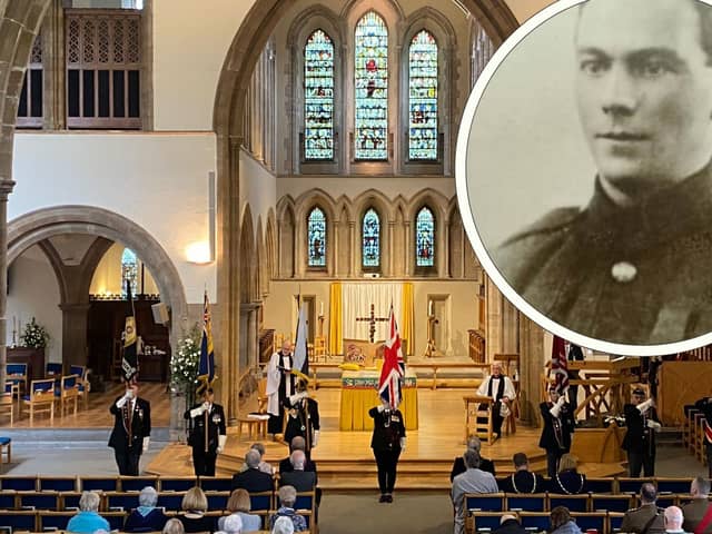 A memorial service was held at the All Saints Church Ecclesall on April 10 to mark the 100th anniversary of the death of Sergeant Arnold Loosemoore, a Sheffield gardener who was awarded the Victoria Cross during WWI, and whose tragic passing, as well as the awful treatment of his wife by local authorities afterwards, is still remembered today.