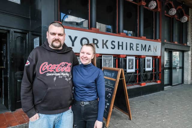 Mark Chambers and Ingrida Kavaliauskaite took over the Yorkshireman pub on Arundel Gate in Sheffield city centre in 2024
