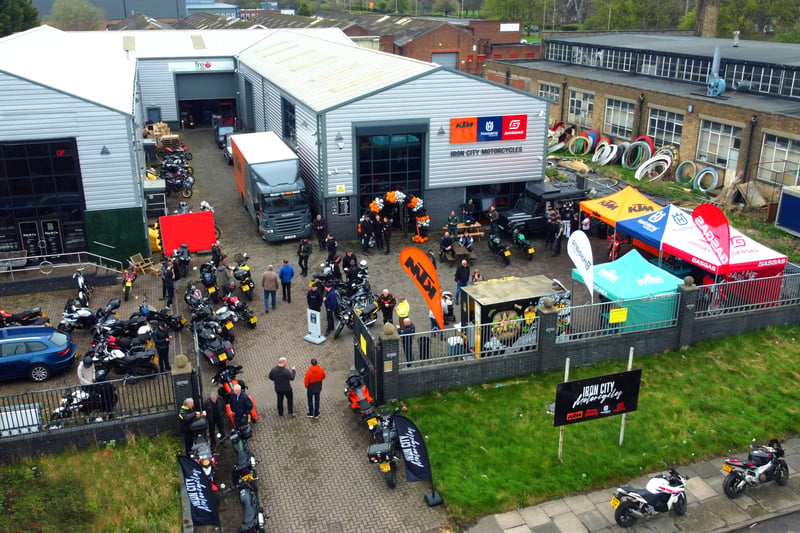 The launch party of Iron City Motorcycles was held on Saturday, April 6.