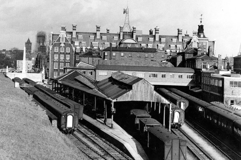 York Station in February 1966.
