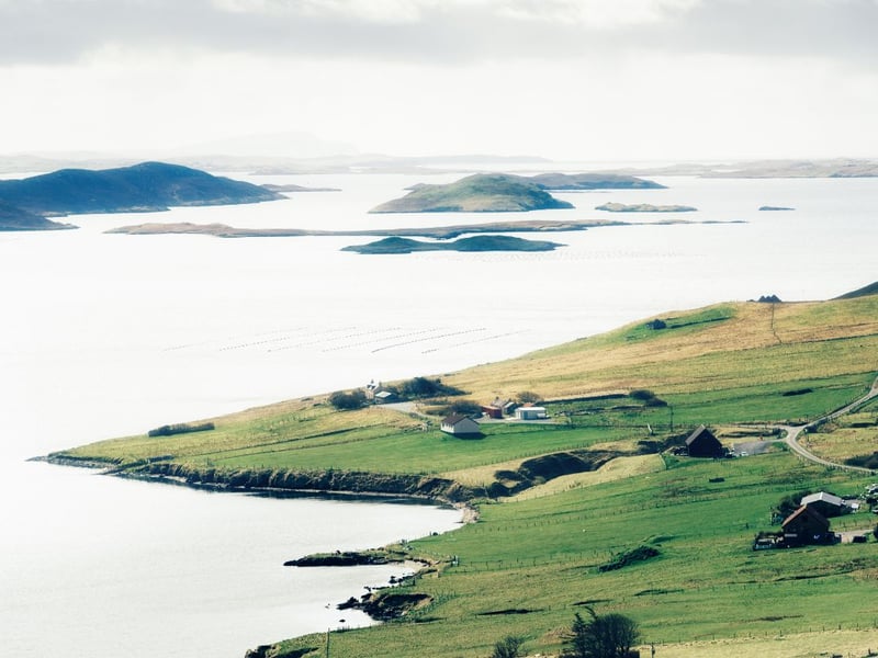 Islanders living on the Shetlands pay the lowest council tax Band D rates in Scotland - just £1,260.61.