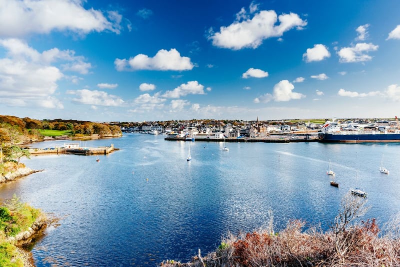 The only other place in Scotland where you'll get change from £1,300 for your Band D council tax bill is Comhairle nan Eilean Siar. Those living in Stornoway (pictured) and across the council area have a Band D bill of £1,290.75.