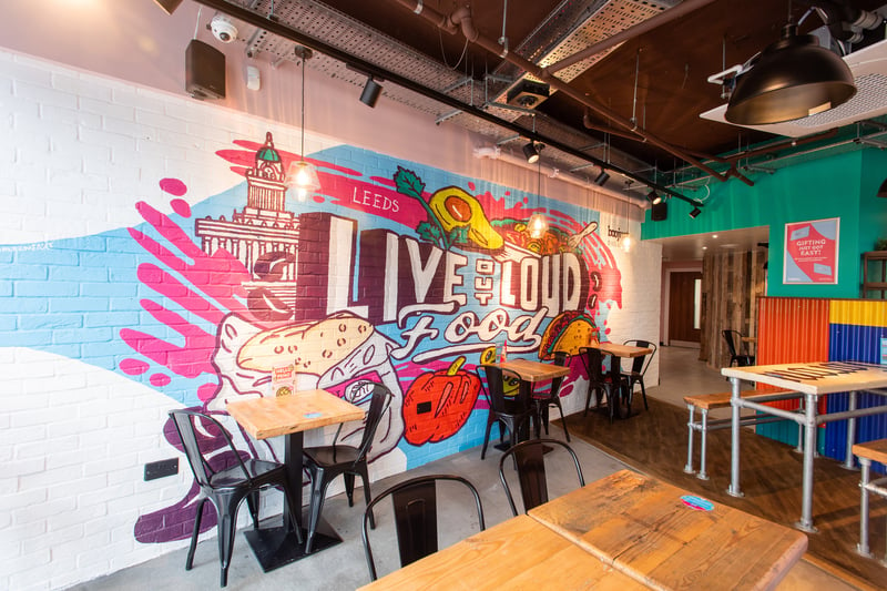 Boojum is described as a "fast-casual Mexican burrito bar serving up fresh, bold flavours with passion and personality". 