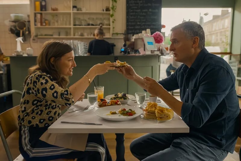 Phil met up with Glasgow actress Kelly MacDonald at one of her favourite food spots, Sunny Acre on Pollokshaws Road for an episode of his travel series Somebody Feed Phil, screened internationally on Netflix.