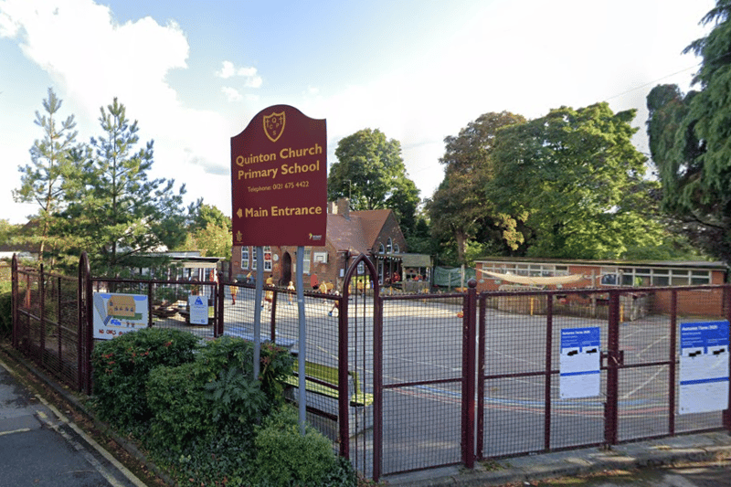 The school is situated on the south-western edge of Birmingham. Regularly over-subscribed and lying at the heart of the community, the school is popular and well respected school with a family atmosphere.
