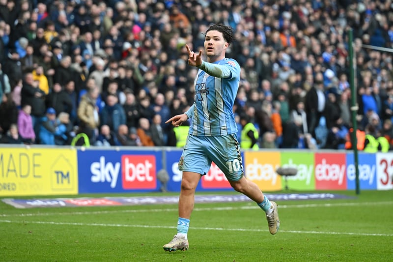 The Coventry City fan favourite remains one of the most talented up-and-coming stars in the English Championship in terms of his attacking qualities. Out of contract this summer, the playmaker has been linked with both Rangers and Celtic in recent months.